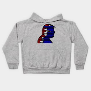 Not My President Kids Hoodie